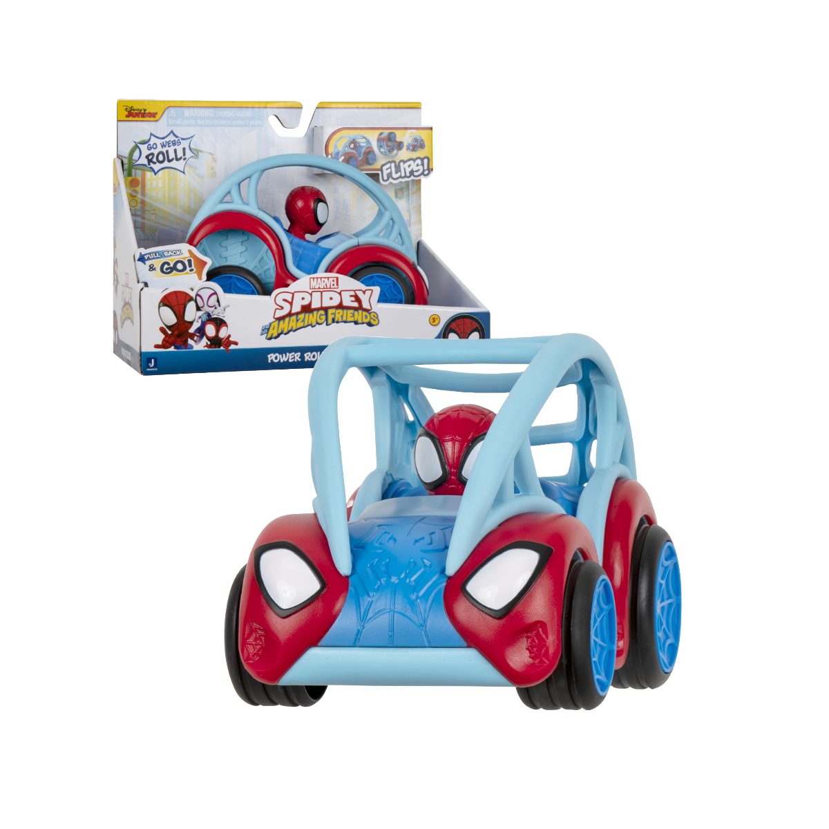 SPIDEY E I SUOI AMICI AUTO POWER ROLLERS SPIDEY