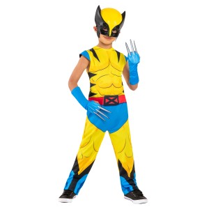 MARVEL XMEN  WOLVERINE TRAVESTIMENTO 3/4 ANNI 98-104CM.