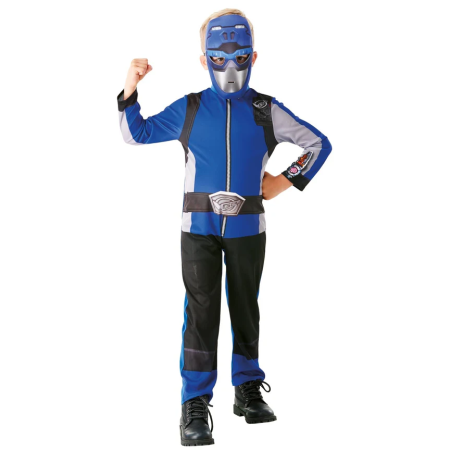 POWER RANGERS TRAVESTIMENTO  BLUE BEAST MORPHER 5/6 ANNI 116CM.