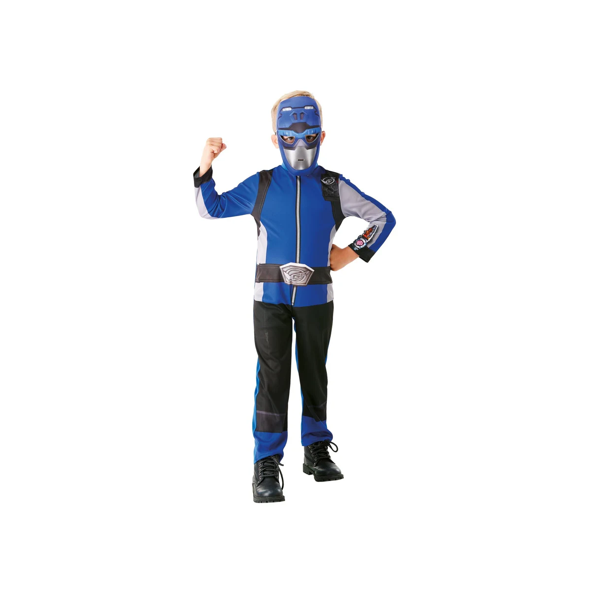 POWER RANGERS TRAVESTIMENTO  BLUE BEAST MORPHER 5/6 ANNI 116CM.