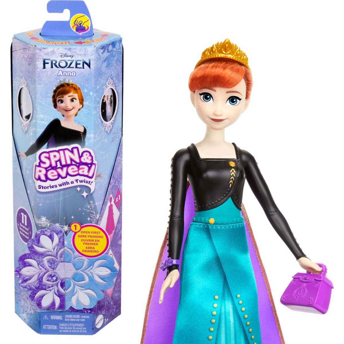 FROZEN SPIN & REVEAL BAMBOLA ANNA