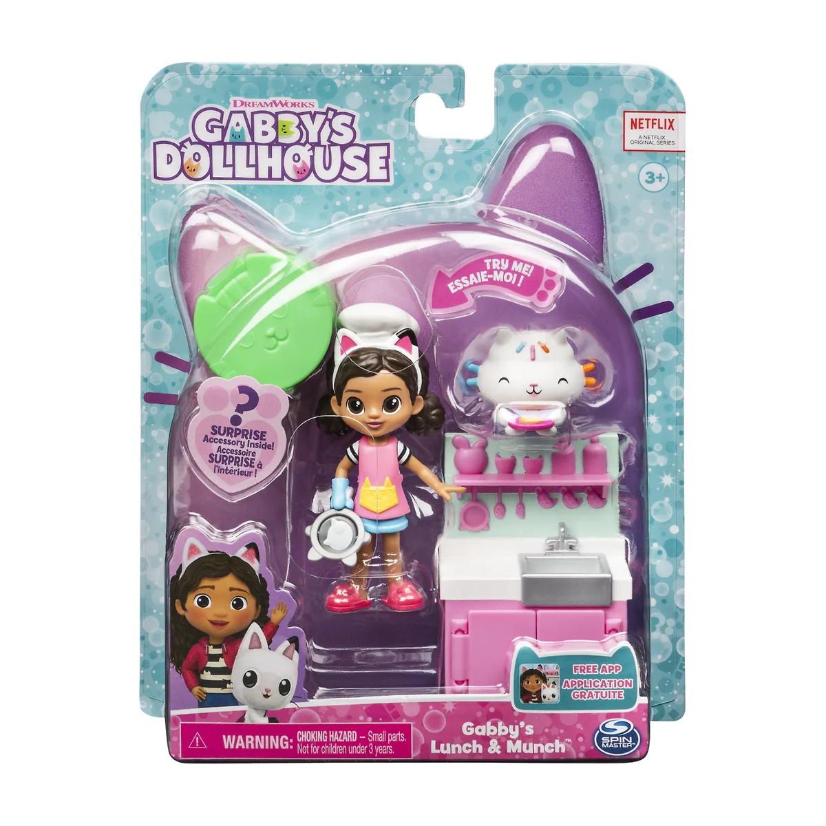 GABBY'S DOLLHOUSE GABBY  CUCINA E MANGIA