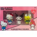 HELLO KITTY AND FRIENDS 3 PERSONAGGI 3D