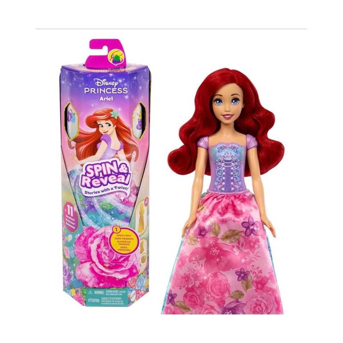 PRINCESS ARIEL SPIN & REVEAL