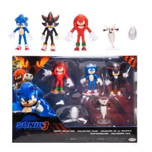 SONIC 3 MULTIPACK 5 PERSONAGGI 6CM.