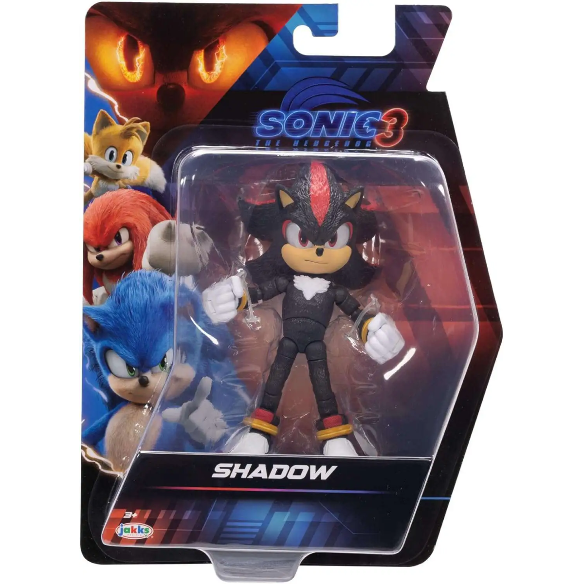SONIC 3 MOVIE PERSONAGGIO 13CM. SHADOW