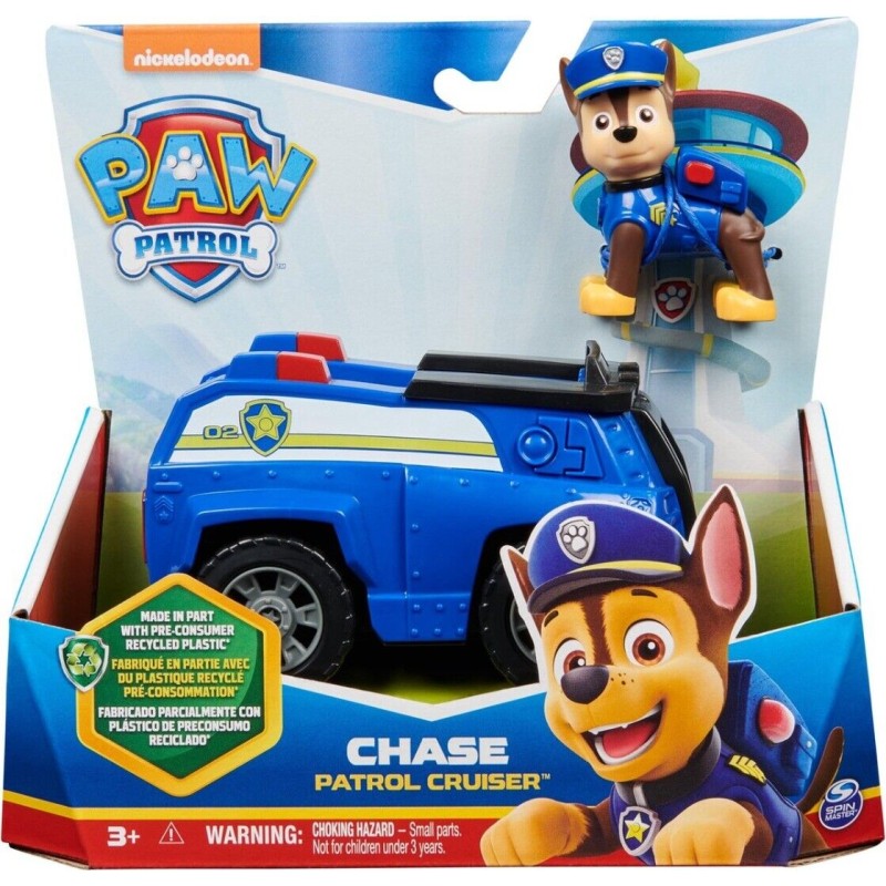 PAW PATROL VEICOLO CON PERSONAGGIO CHASE