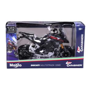 MOTO DUCATI MULTISTRADA POLIZIA /CARABINIERI ASS. 1:12