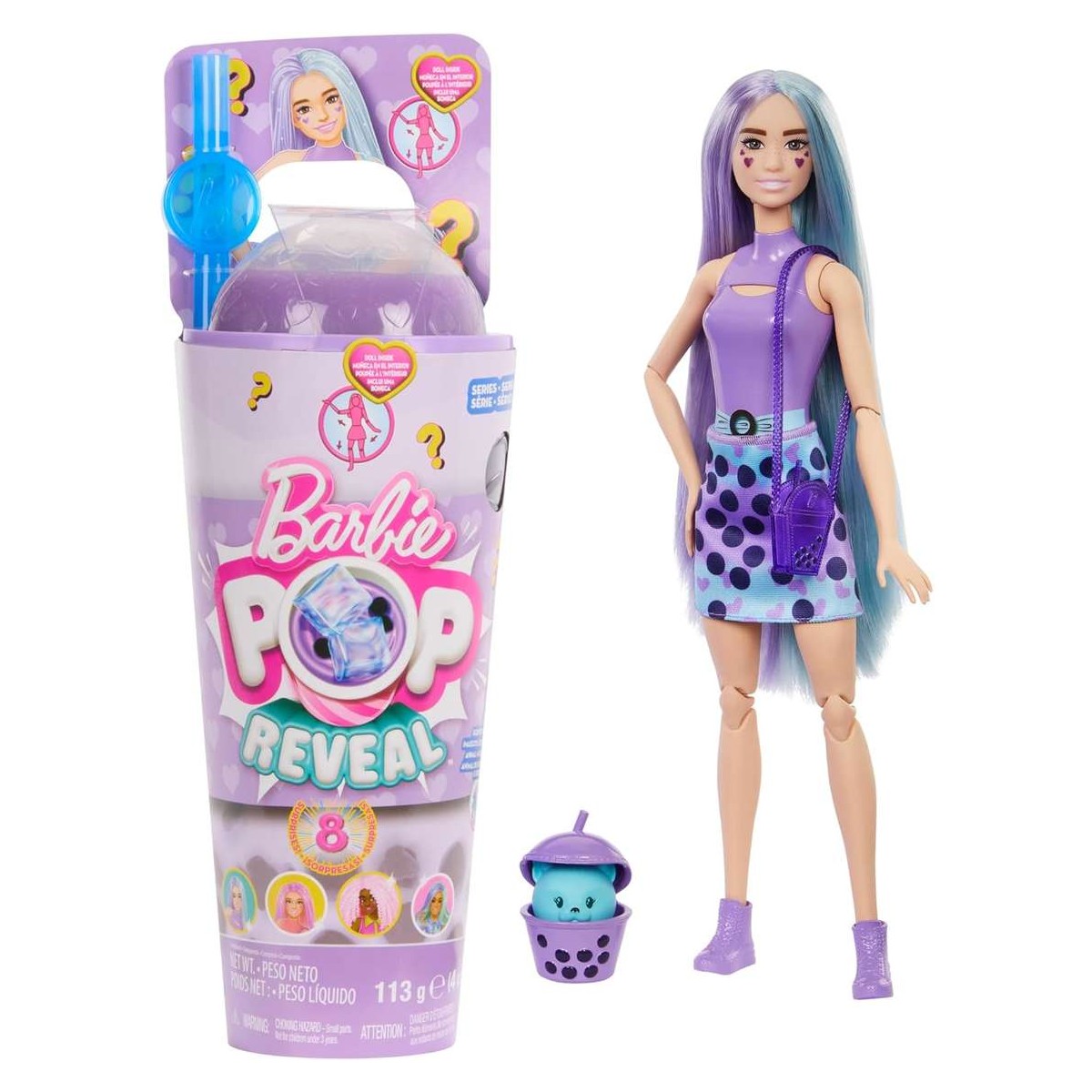 BARBIE POP REVEAL BUBBLE TEA HTJ19
