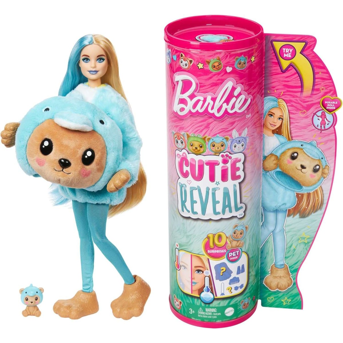 BARBIE CUTIE REVEAL ORSETTO DELFINO