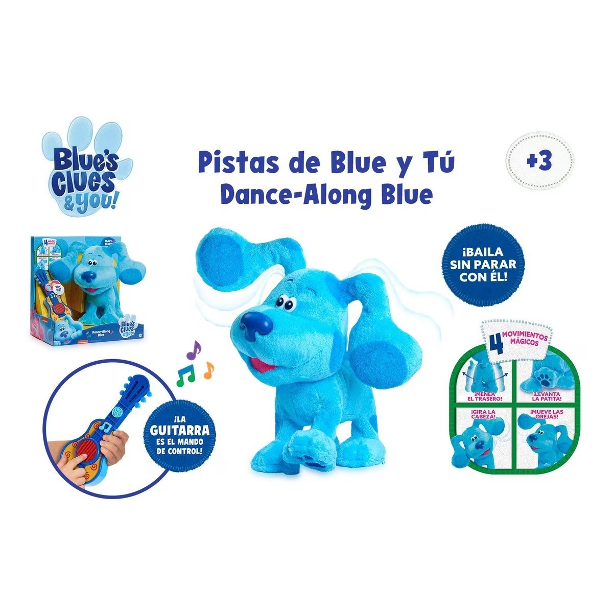 Blues Clues & You | Peluche Blue Danzante Musicale