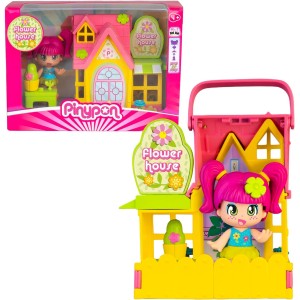 PINYPON FLOWER HOUSE CASETTA CON PERSONAGGIO