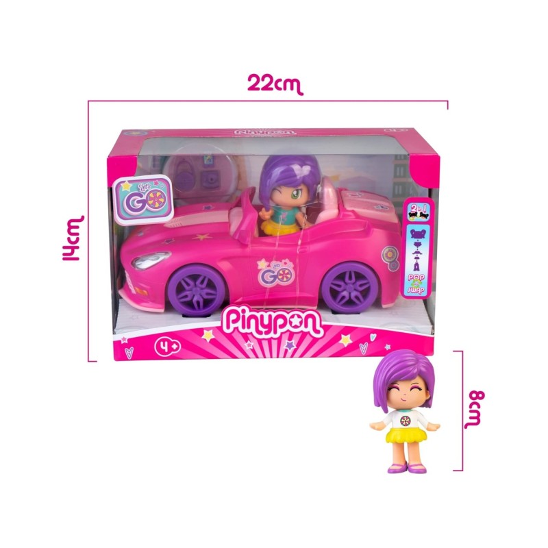 PINYPON VEICOLO CON PERSONAGGIO