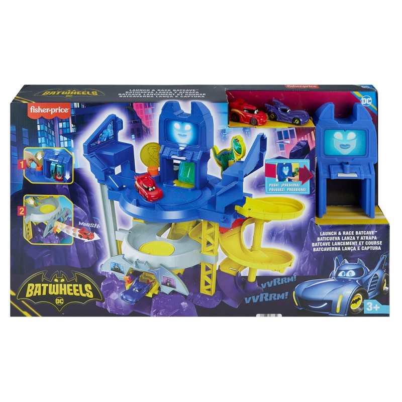 BATWHEELS BATCAVERNA PLAYSET