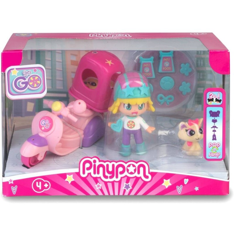 PINYPON VEICOLO CON PERSONAGGIO