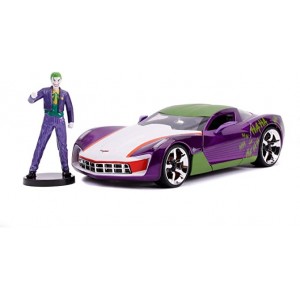 JOKER CORVETTE C/PERS. DIE CAST