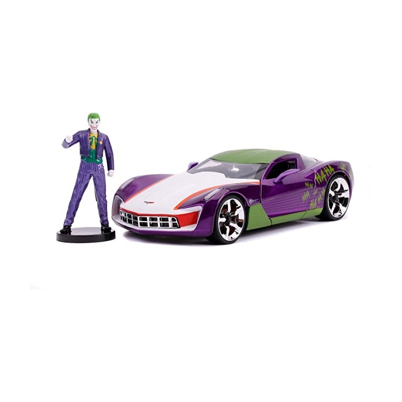 JOKER CORVETTE C/PERS. DIE CAST