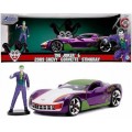 JOKER CORVETTE C/PERS. DIE CAST