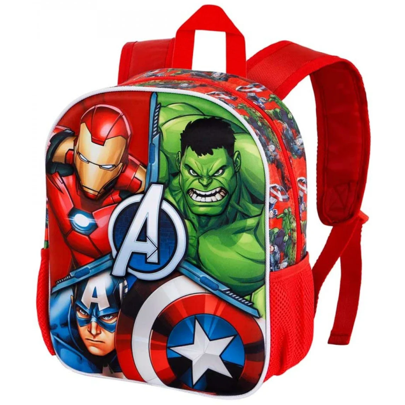 AVENGERS ZAINO ASILO 3D MASSIVE