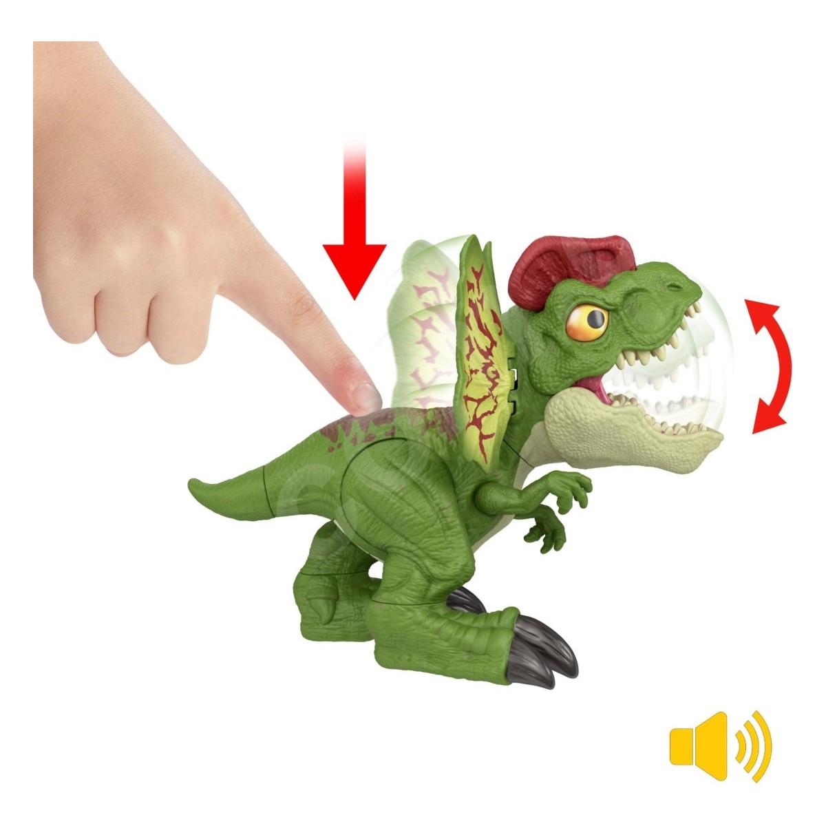 JURASSIC WORLD DILOPHOSAURUS