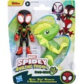 SPIDEY DINO WEBS MILES MORALES CON DINO