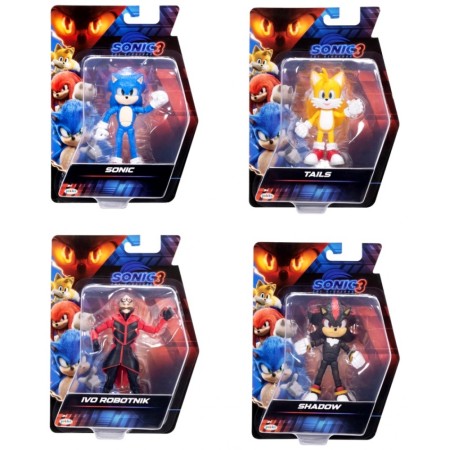 SONIC 3 MOVIE PERSONAGGI 13CM. ASS.