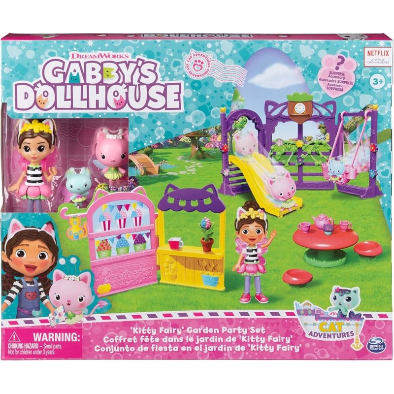 GABBY'S DOLLHOSE KITTY FAIRY PARTY IN GIARDINO