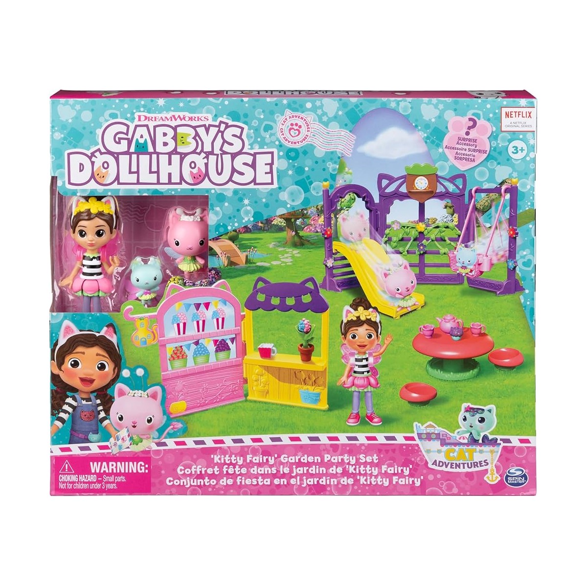 GABBY'S DOLLHOSE KITTY FAIRY PARTY IN GIARDINO