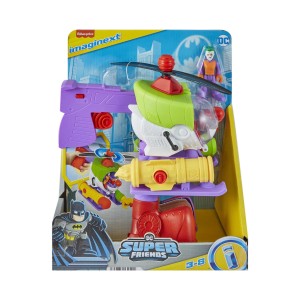 IMAGINEX BATMAN JOKER CON ELICOTTERO