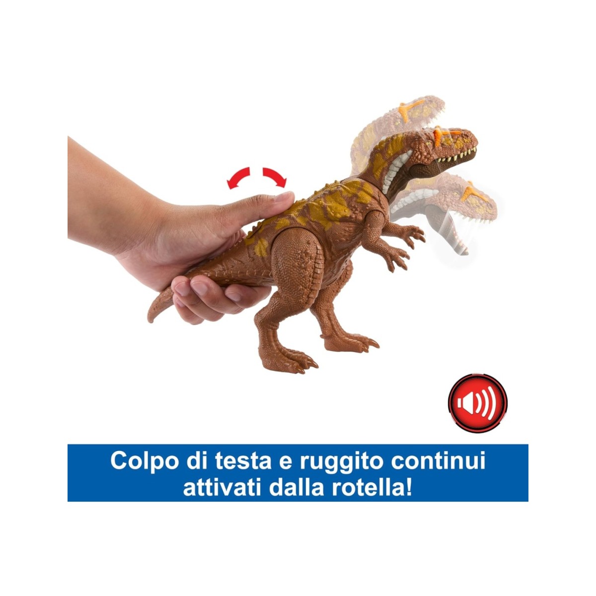 JURASSIC WORLD MEGALOSAURUS FUNZIONI