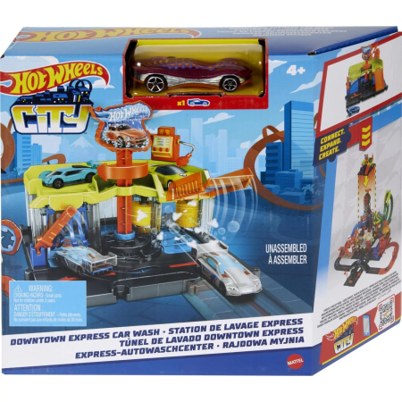 HOTWHEELS CITY DOWNTOWN CAR WASH