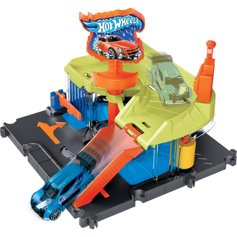 HOTWHEELS CITY DOWNTOWN CAR WASH