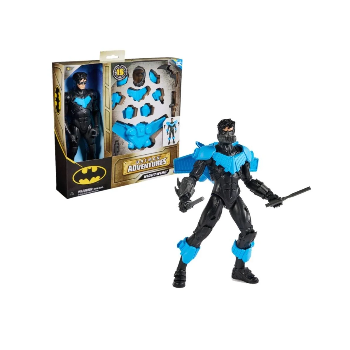 BATMAN ADEVENTURES NIGHTWING CON ARMATURA