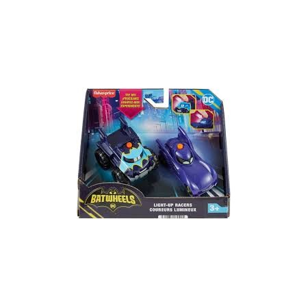 BATWHEELS 2 VEICOLI LUMINOSI