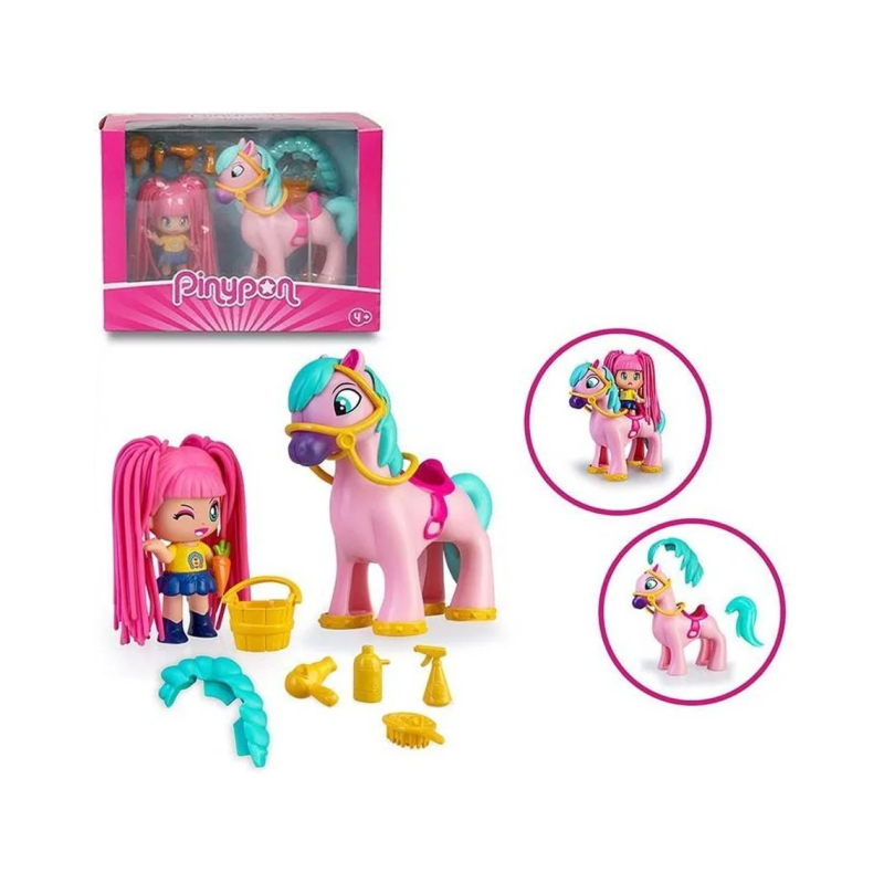 PINYPON PERSONAGGIO CON PONY