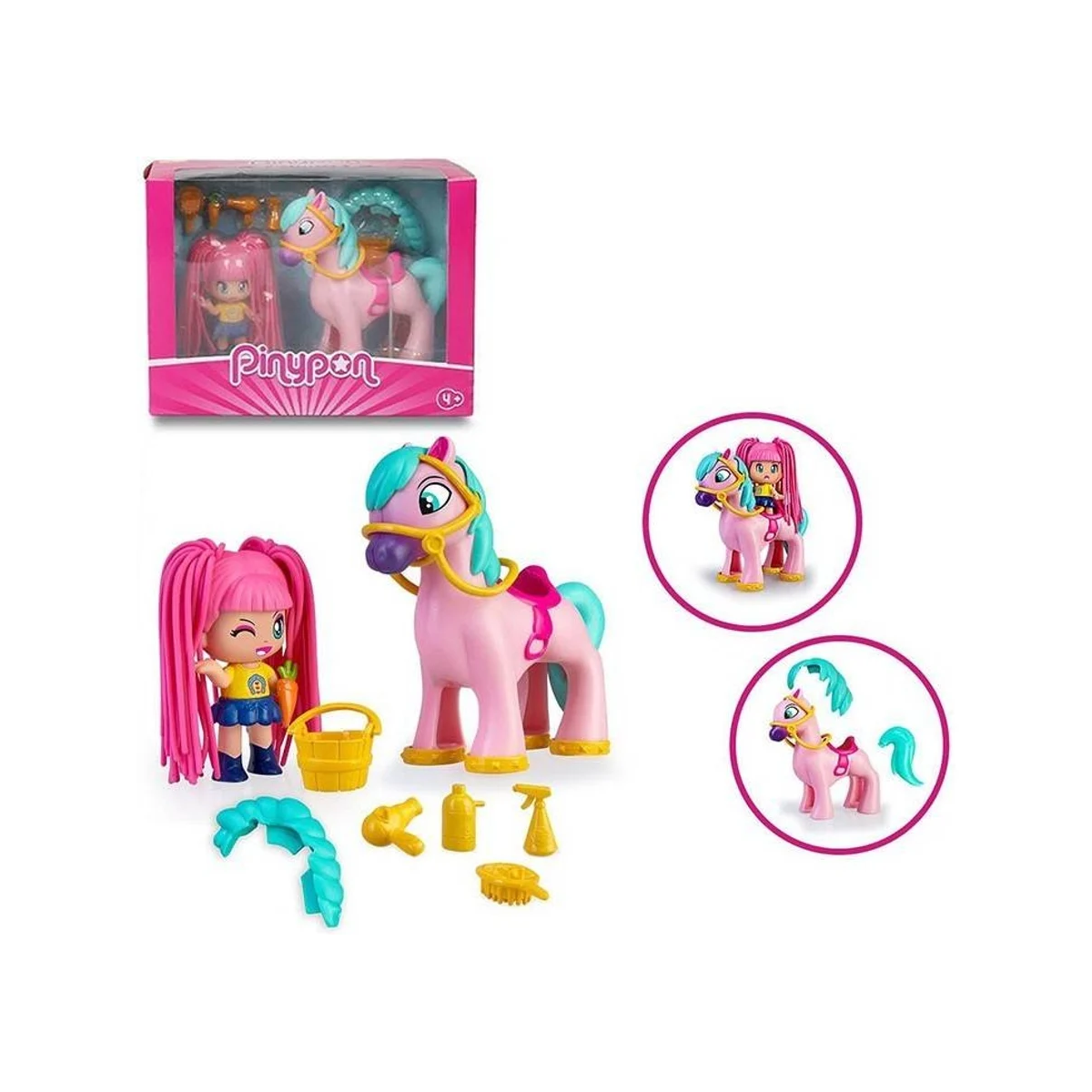 PINYPON PERSONAGGIO CON PONY