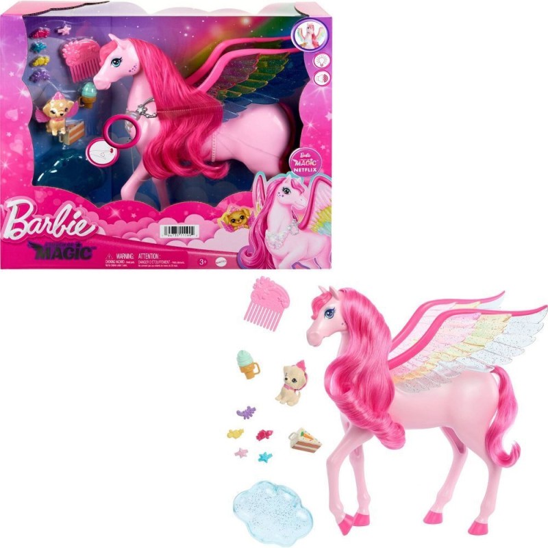 BARBIE TOCCO MAGICO UNICORNO CON ACCESSORI