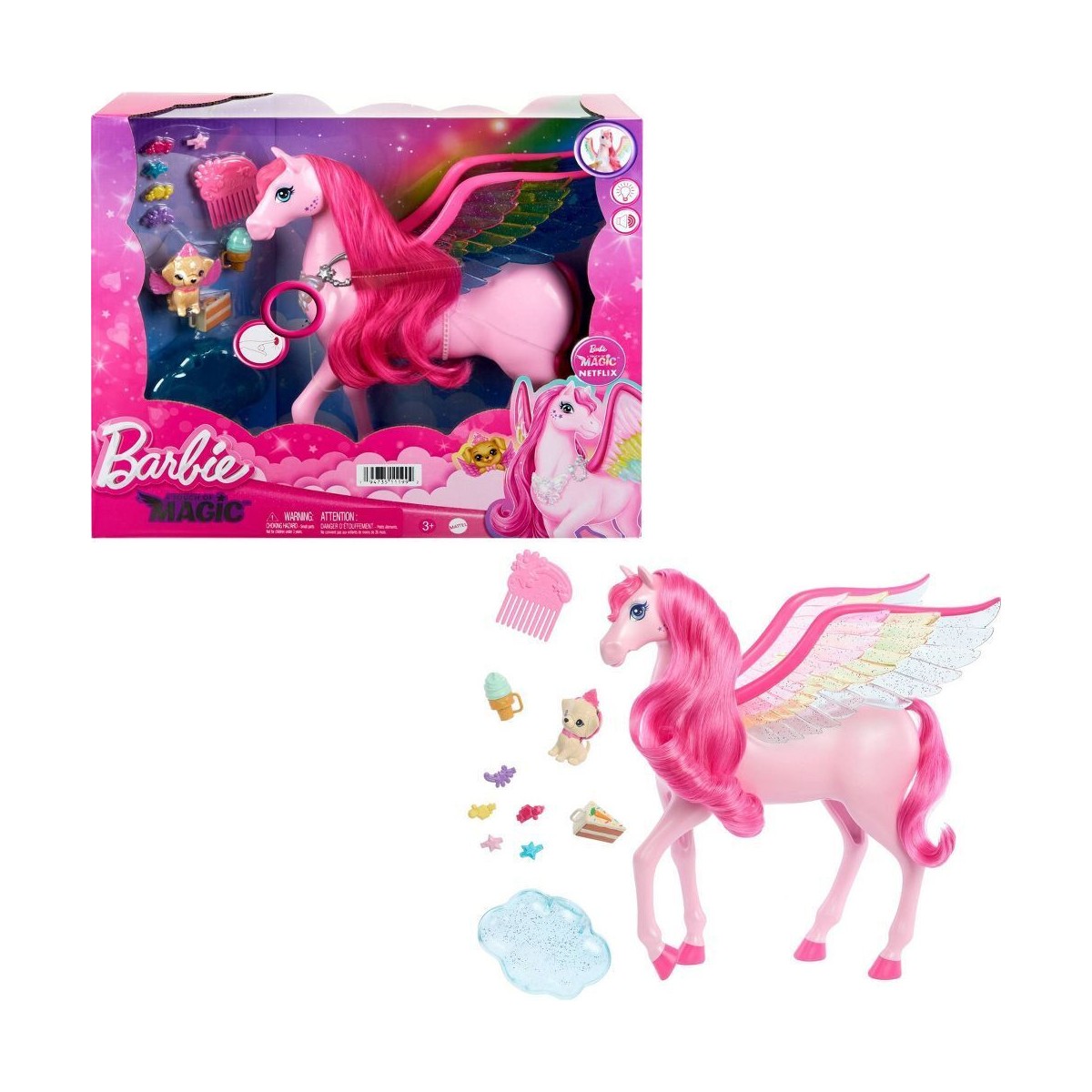 BARBIE TOCCO MAGICO UNICORNO CON ACCESSORI
