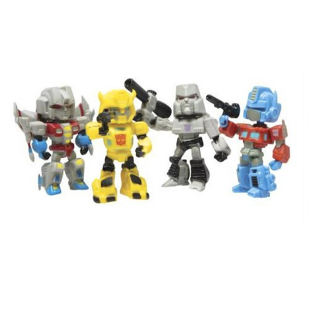 TRANSFORMERS SQUEEZELINGS 4 PERSONAGGI