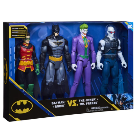 DC COMICS PACK BATMAN+ROBIN VS. THE JOKER MR. FREEZE