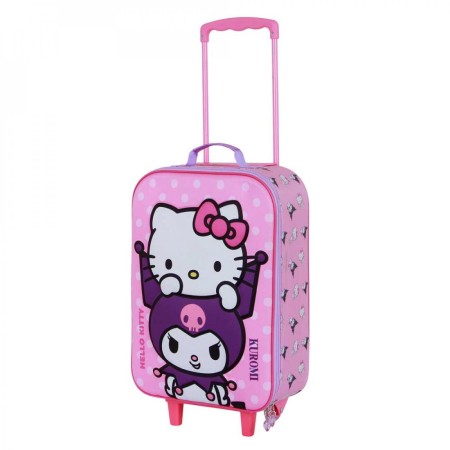 HELLO KITTY TROLLEY DA VIAGGIO SOFT 3D