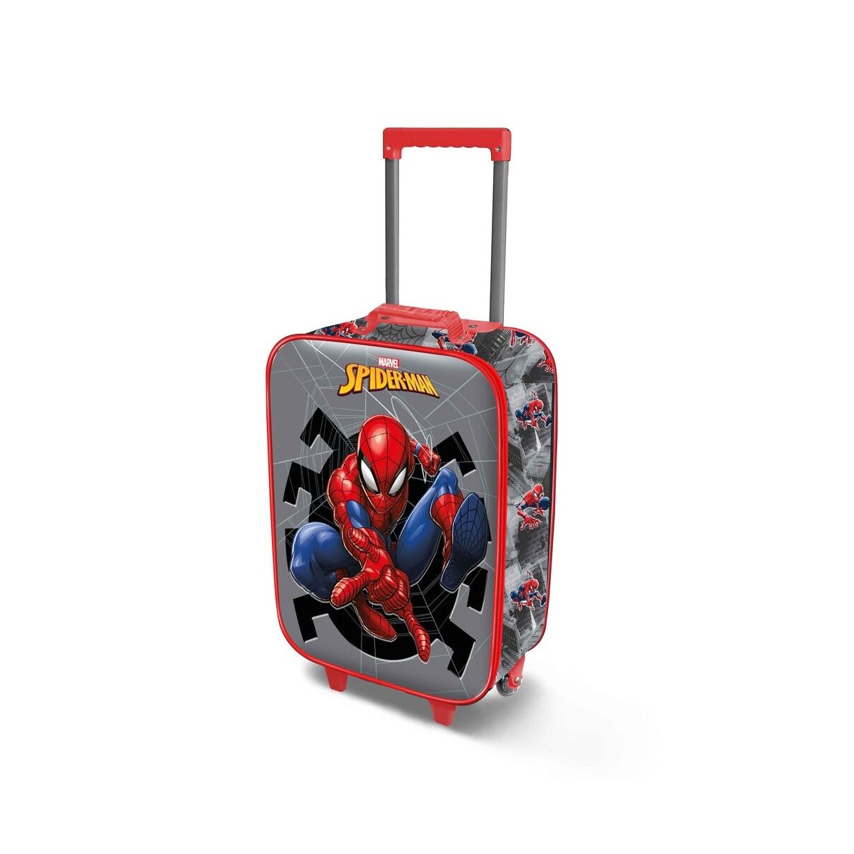 SPIDERMAN TROLLEY DA VIAGGIO SOFT 3D