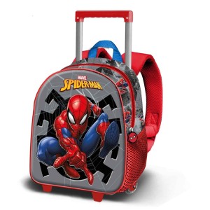 SPIDERMAN ZAINO TROLLEY ASILO GO