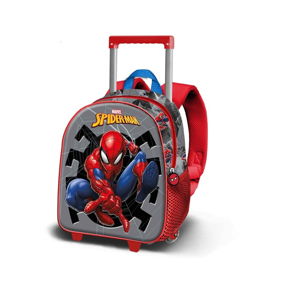 SPIDERMAN ZAINO TROLLEY ASILO GO