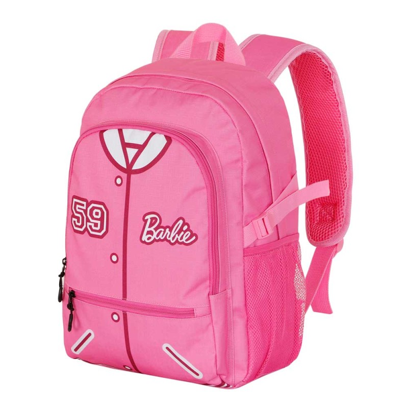 BARBIE ZAINO 3 ZIP FAN VARSITY