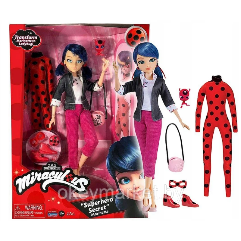 MIRACULOUS MARINETTE SUPERHERO SECRET