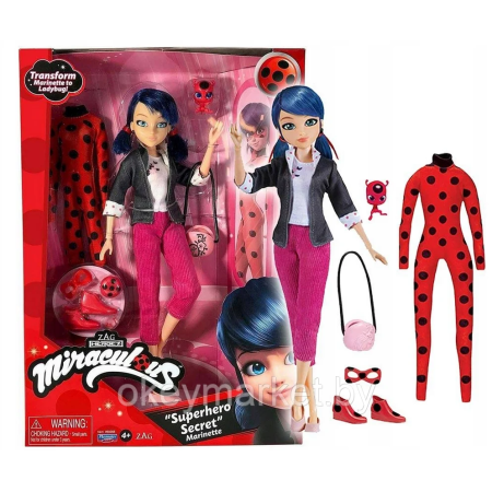 MIRACULOUS MARINETTE SUPERHERO SECRET