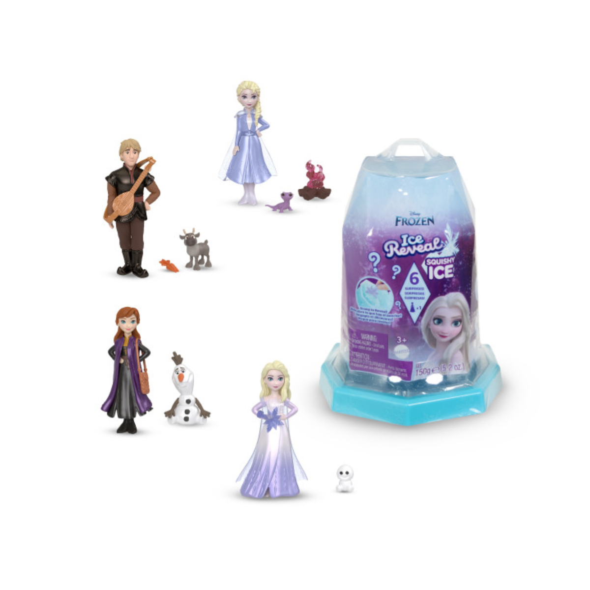 FROZEN ICE REVEAL SQUISHY ICE