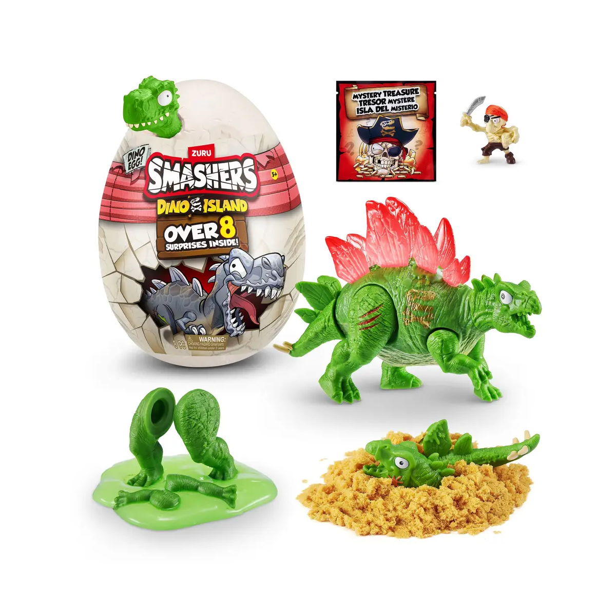 SMASHERS MINI LIGHT DINO ISLAND OVRER 8