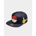 Pokémon - Denim Snapback Cappello